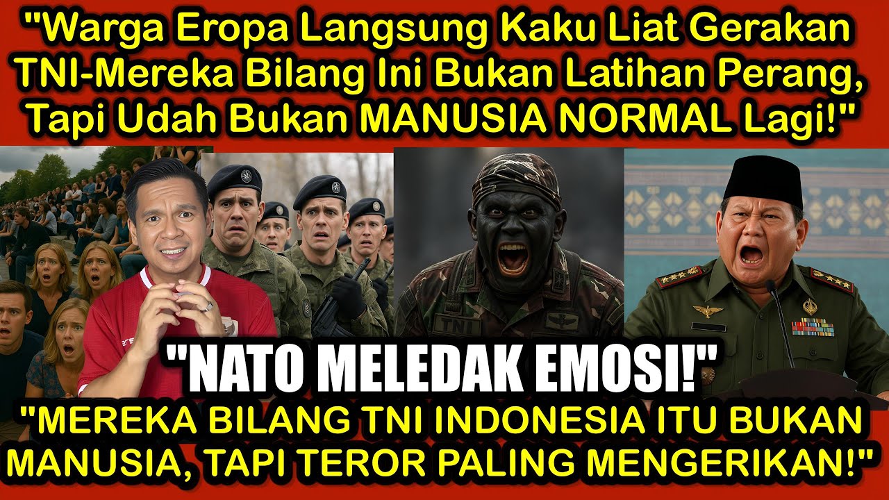 Baru Jalan Dikit Udah Geter! Latihan TNI Dianggap Mistis Sama Warga Eropa—Ngira Mau Nyantet NATO!