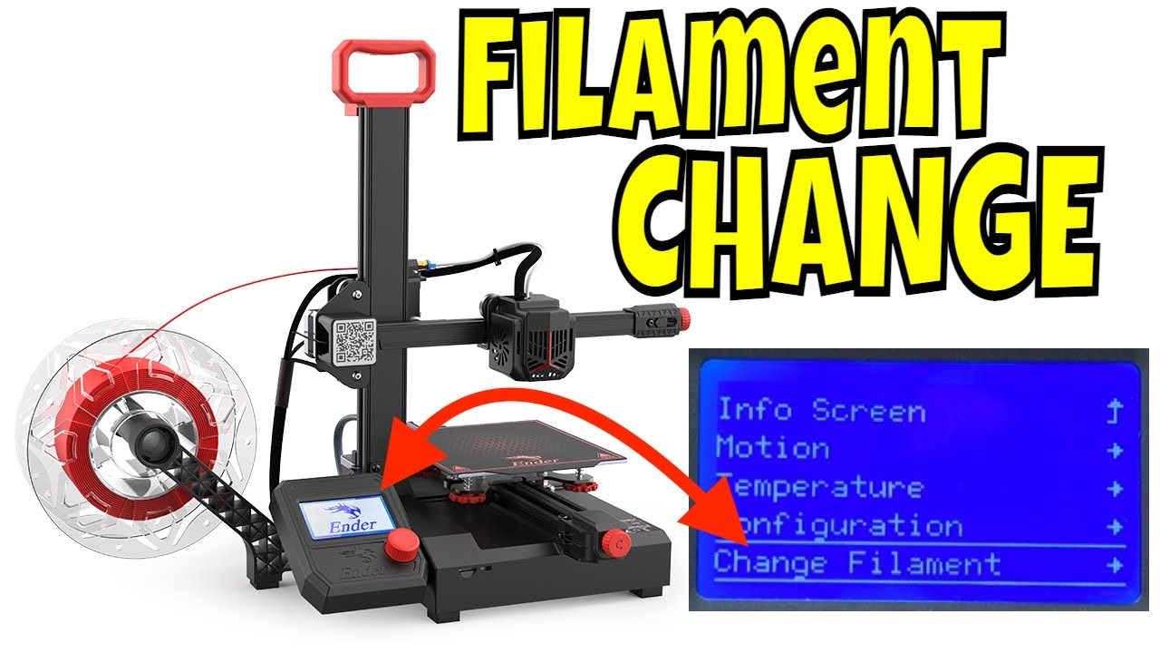 Quick Tip for Ender 2 Pro - Filament Change Feature