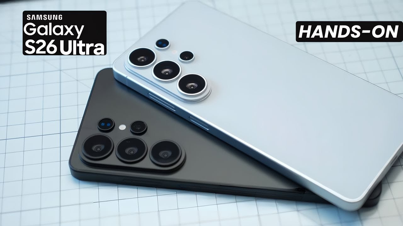 Samsung Galaxy S26 Ultra - FIRST LIVE HANDS-ON VIDEO!