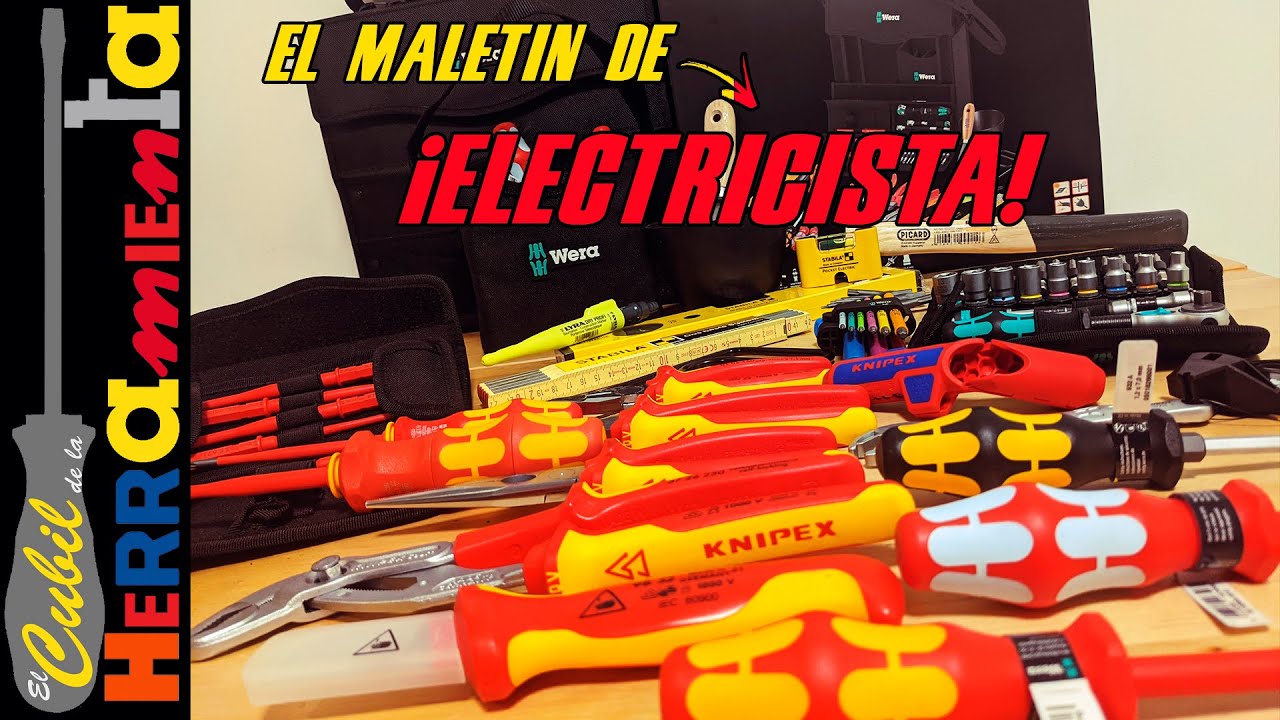 MALETIN DE WERA PENSADO PARA TI ELECTRICISTA WERA 2GO E1