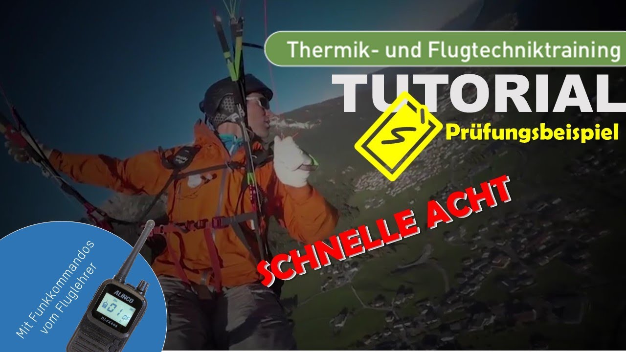Flugtechnik - Schnelle Leitlinienacht (mit Funkanweisung)