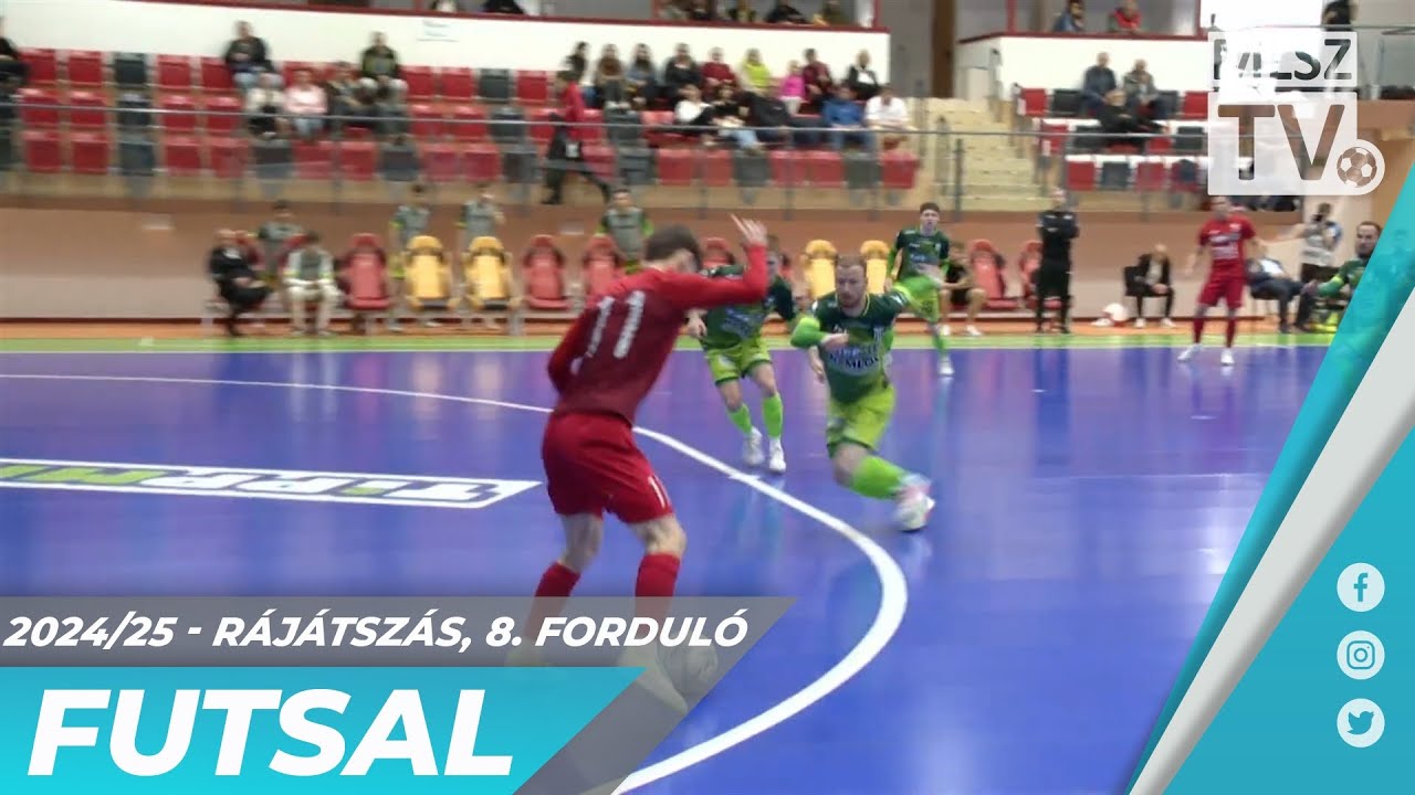 MVFC Berettyóújfalu – Haladás VSE | 2-2 | Férfi Futsal NB I | Rájátszás 8. forduló | MLSZTV