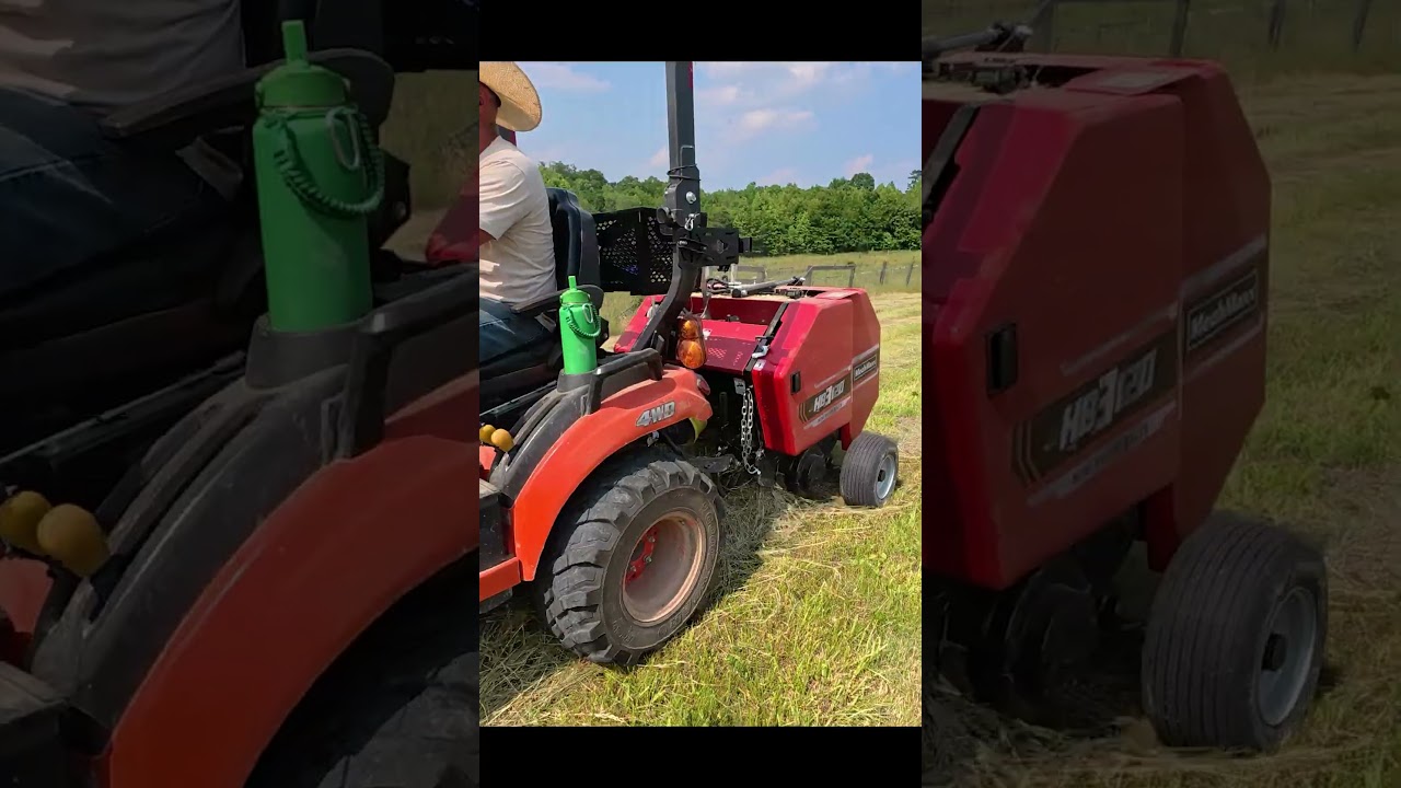 Making Tiny Hay Bales