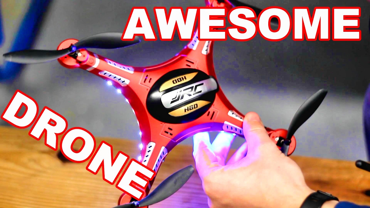 Best Beginner Drone of 2017 - AWESOME Camera FPV Drone - JJRC H8D - TheRcSaylors