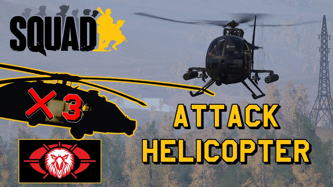 Зона бесполетности на YEHO контролируется LOACH CAS | Игровой процесс Squad
