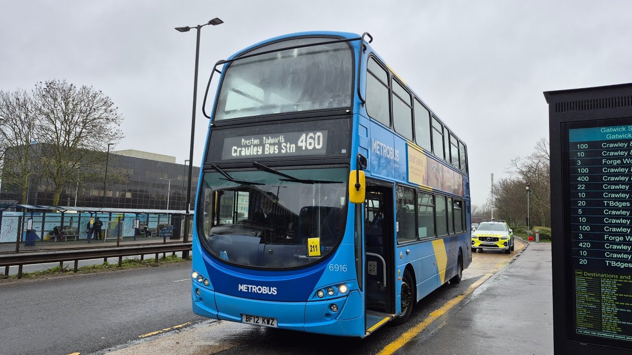 Metrobus Volvo B9TL Wright Eclipse Gemini 2 | 6916 (BF12 KWZ) | Route 460