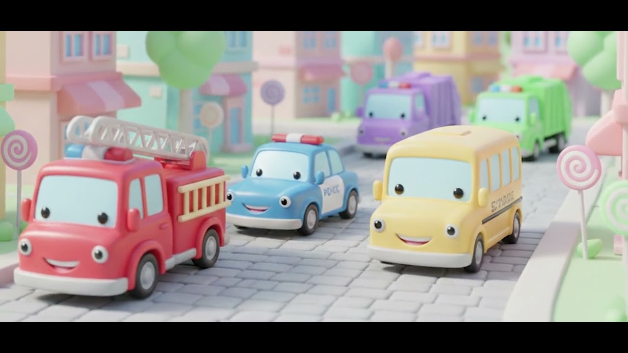 Wheels Go Learning | Transportation Song for Kids | Vehicles Song | Kids Educational Music
