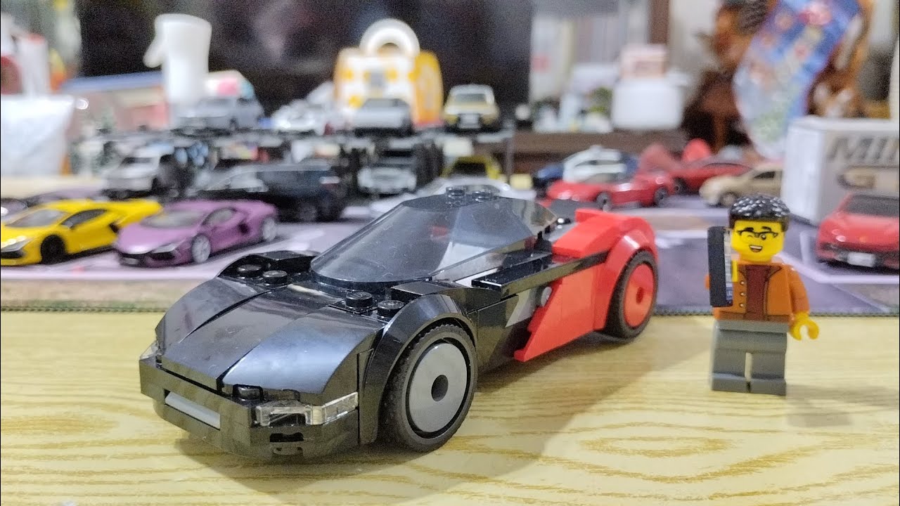 阿鴻「163」模型車 最新樂高 CITY系列 電動概念超跑！