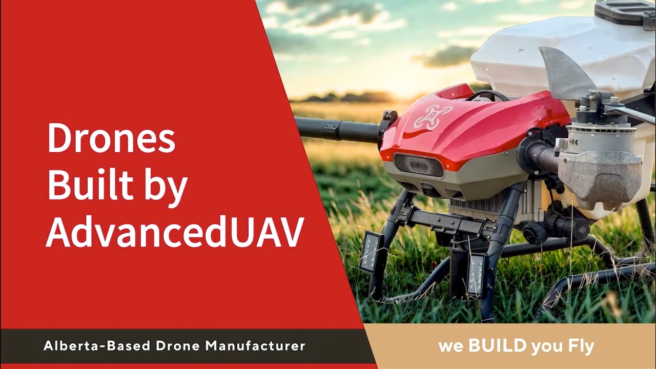 Drones built by AdvancedUAV in Calgary