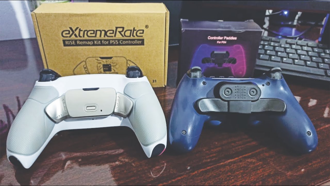 Paddles Ps4 e Ps5  - Como configurar o botão traseiro no controle