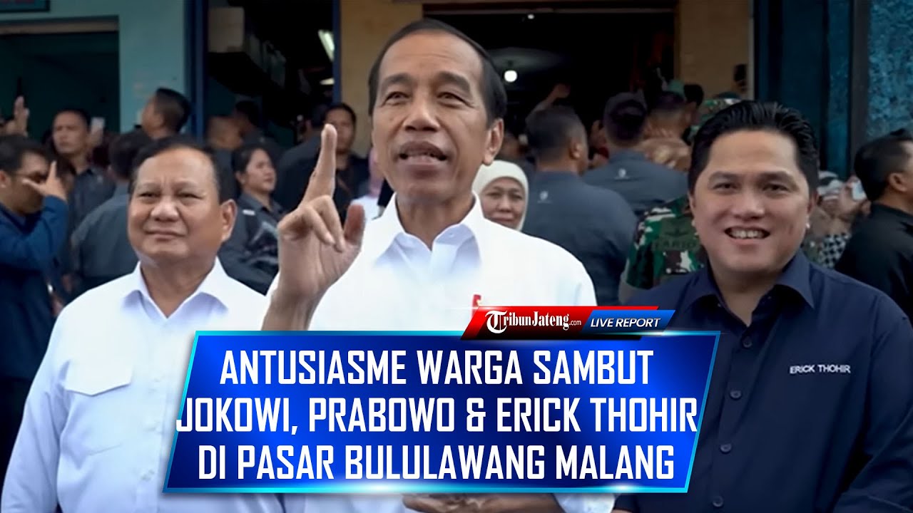 🔴 LIVE Jokowi Kunjungi Pasar Bululawang Malang, Sebut Harga & Pasokan Terkendali