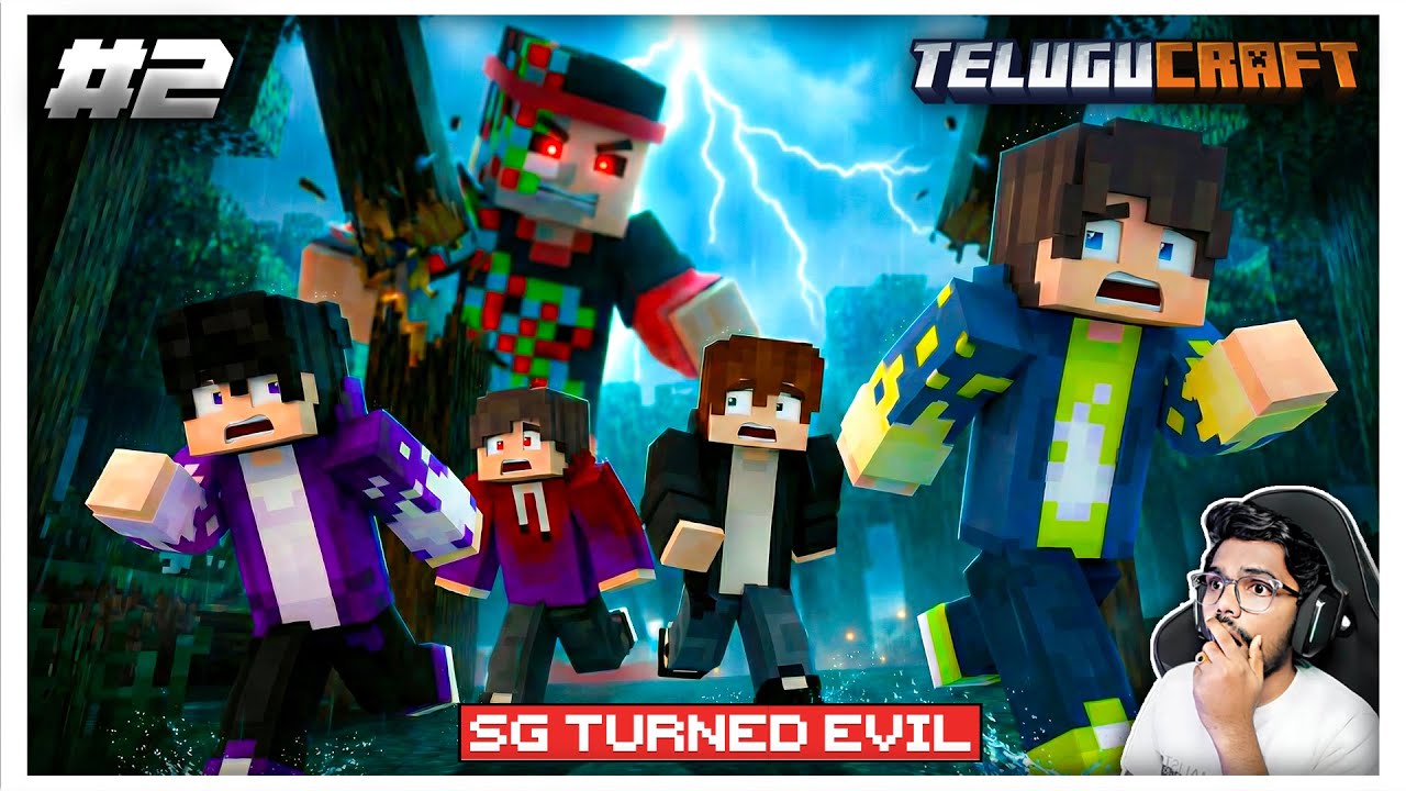 SG Turned Evil in TeluguCraft SMP