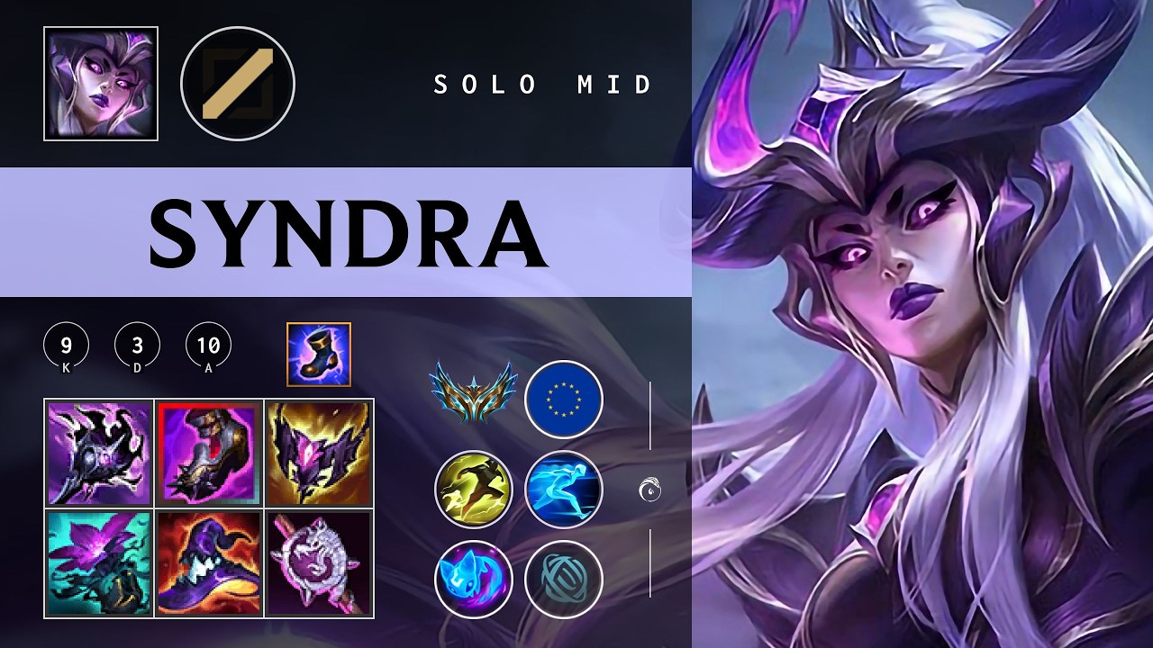Syndra Mid vs Kassadin - EUW Challenger Patch 26.05
