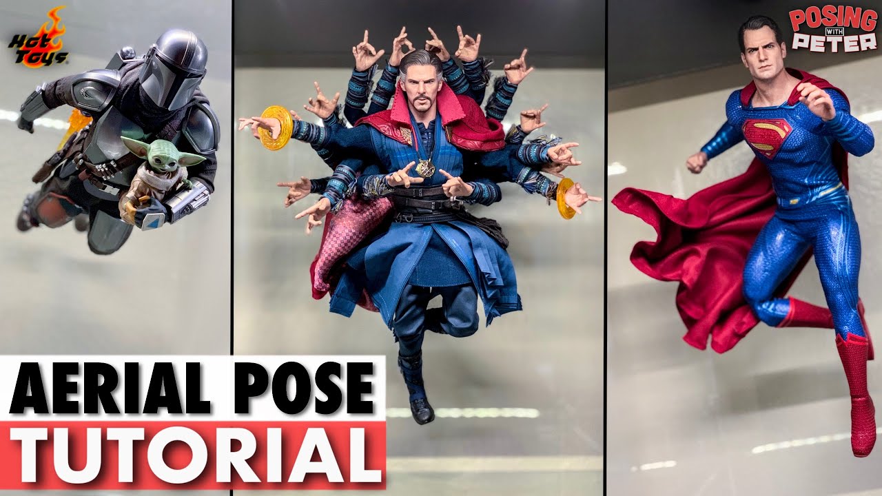 Hot Toys Aerial Pose Tutorial | Posing with Peter