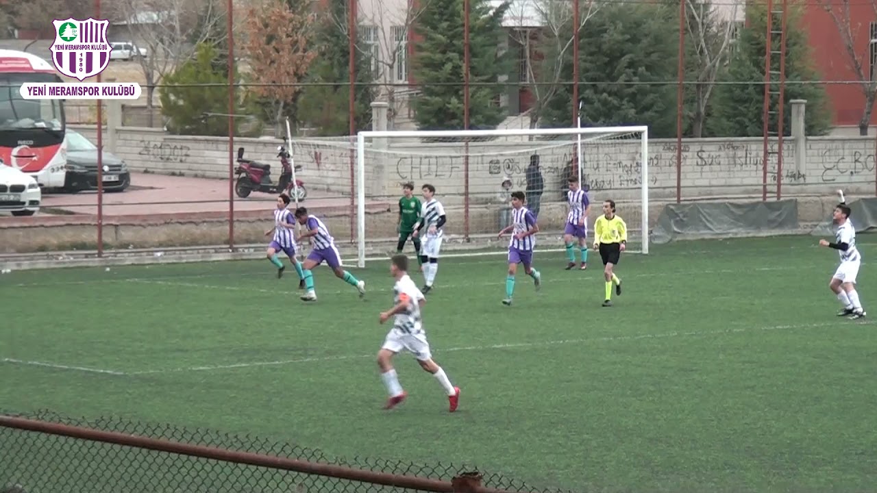 Yeni meramspor -  yeşilbeyaz spor U16 ikinci yarı