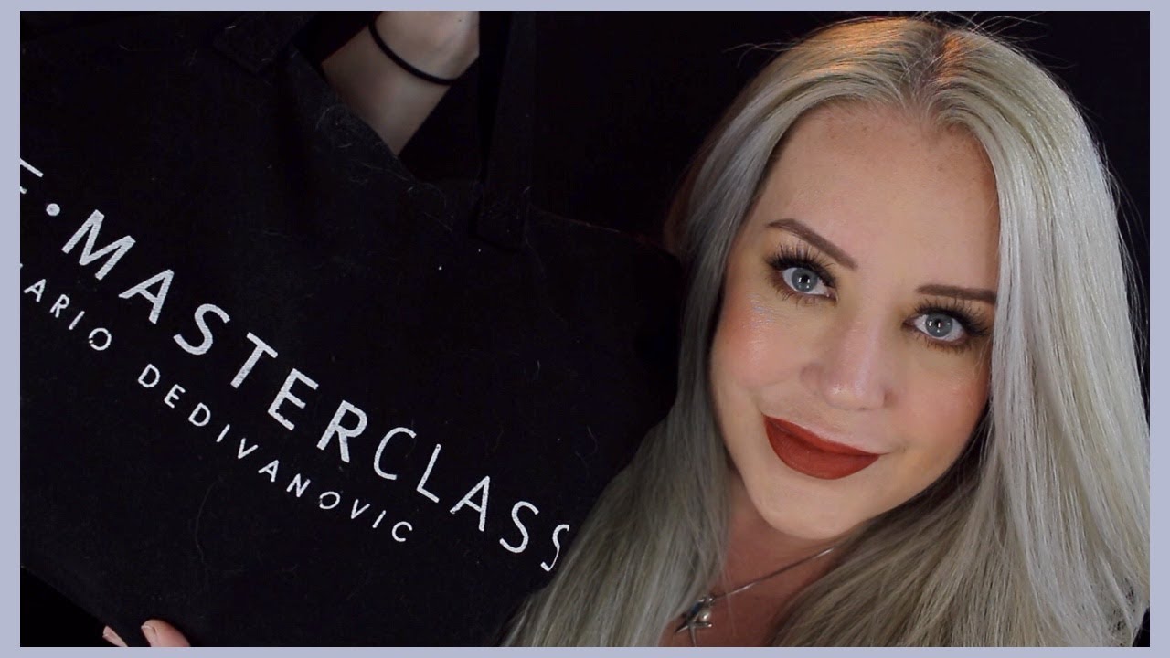 WHAT I GOT IN MY GIFT BAG ♡ MAKEUPBYMARIO MASTERCLASS | LOS ANGLES | AmberElainexox