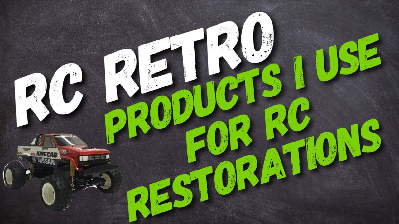 e28: Vintage RC Tamiya Kyosho Restoring Products for RC Restorations