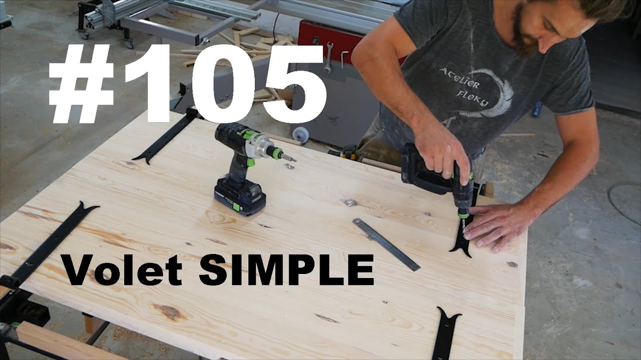 VOLETS simples en bois