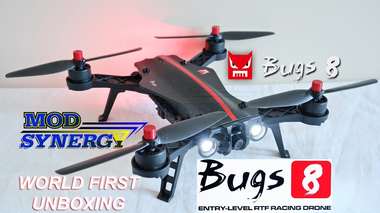 MJX BUGS 8 UNBOXING FPV RACING DRONE [WORLD FIRST EXCLUSIVE]