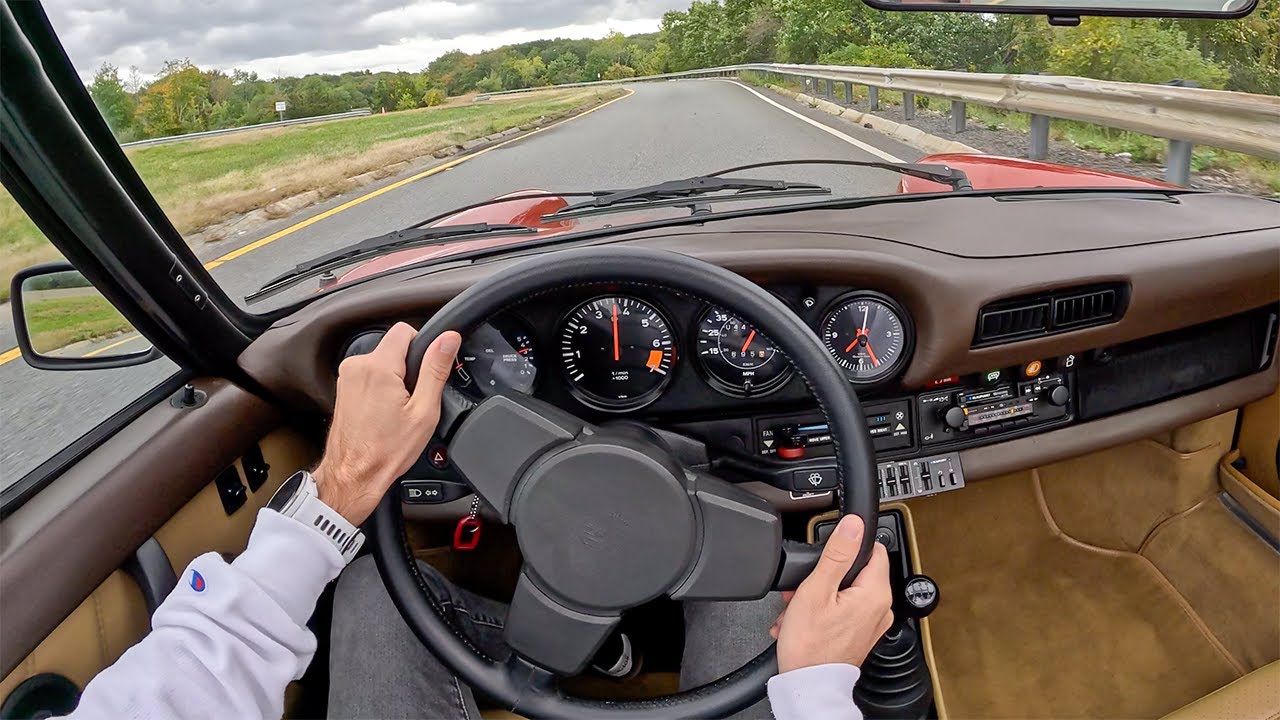 Driving The 1980 Porsche 911 SC Targa - Air Cooled 3.0L Flat 6 (POV Review)