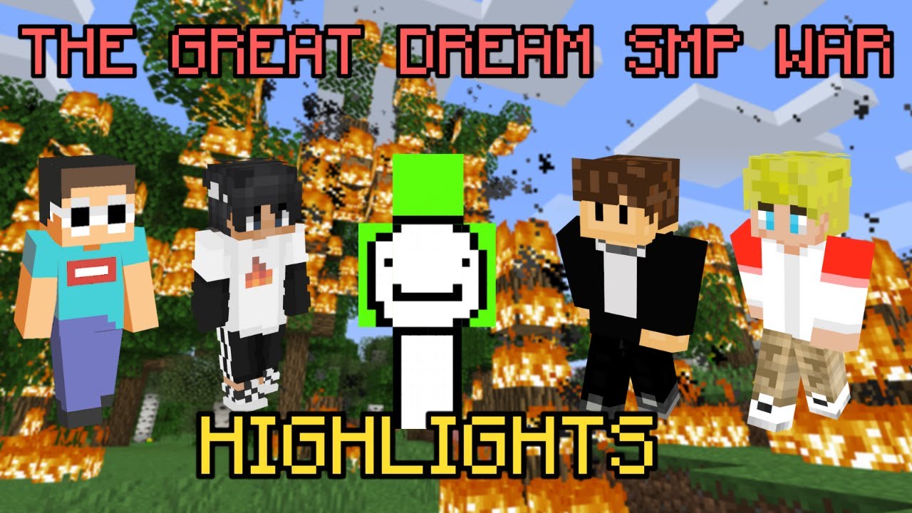 The Dream SMP War HIGHLIGHTS