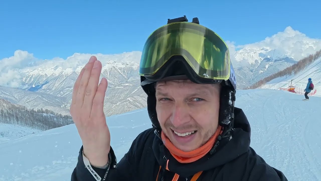 Лучший горнолыжный курорт? Газпром Альпика день пухляка