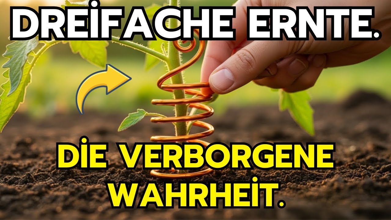 Verbotene Garten-Wissenschaft: Wie Ein Kupferdraht Alles Verändert