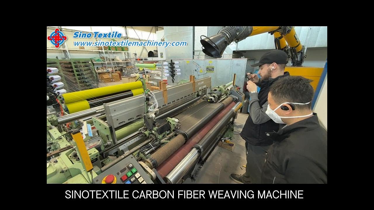 Sinotextile carbon fiber weaving machine