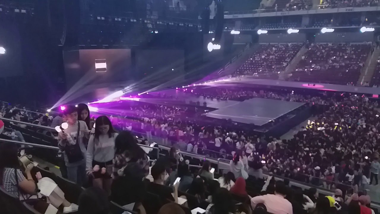 View from Lower Box B Premium 205 Moa Arena