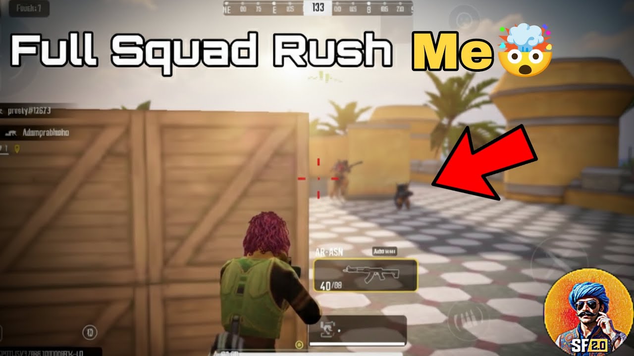 Full Squad resh me 🤯 reflex game play #scarfall 