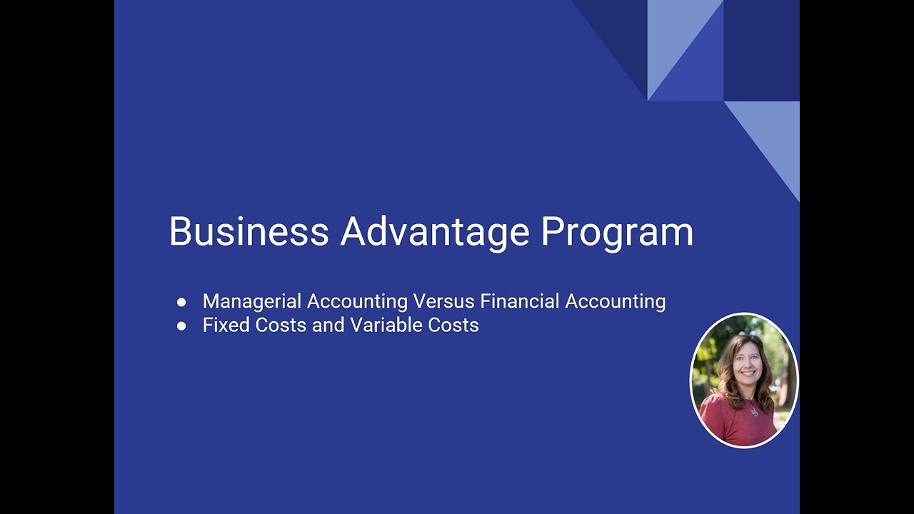 Managerial Accounting and Categorizing Costs based on Cost Behavior