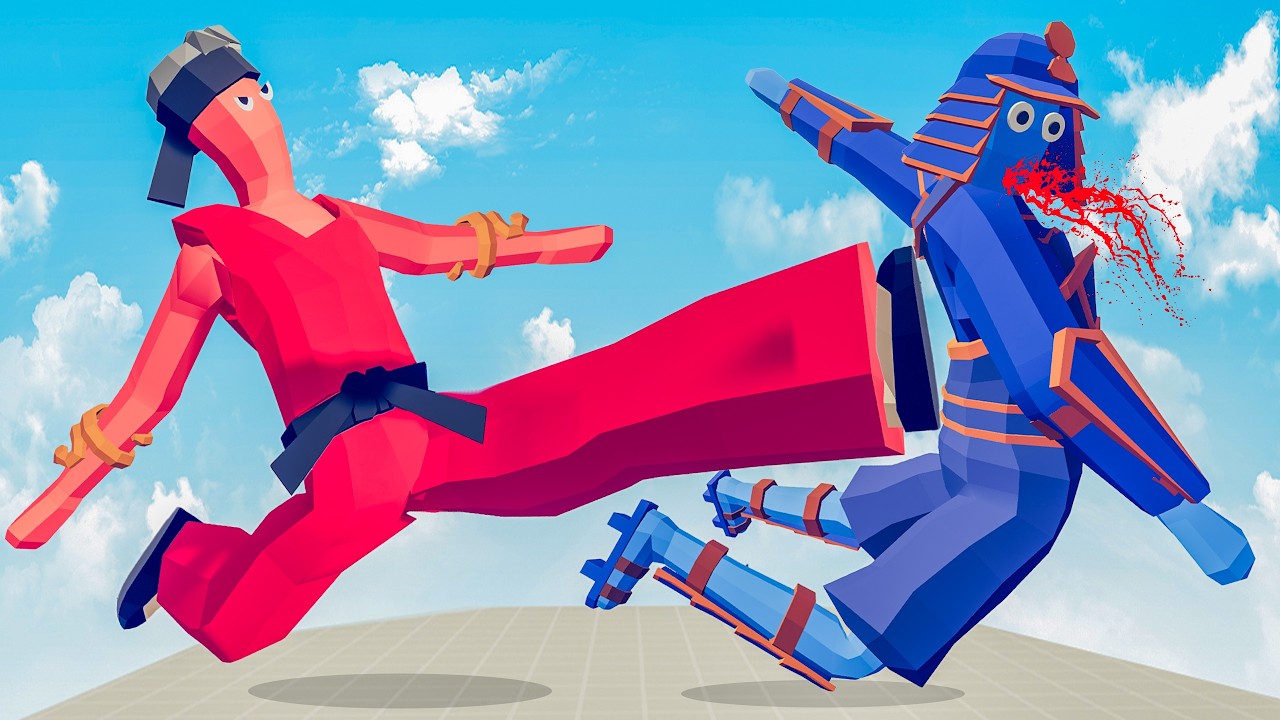 МАСТЕР ТХЭКВОНДО против КАЖДОГО ОТДЕЛА | Totally Accurate Battle Simulator-TABS