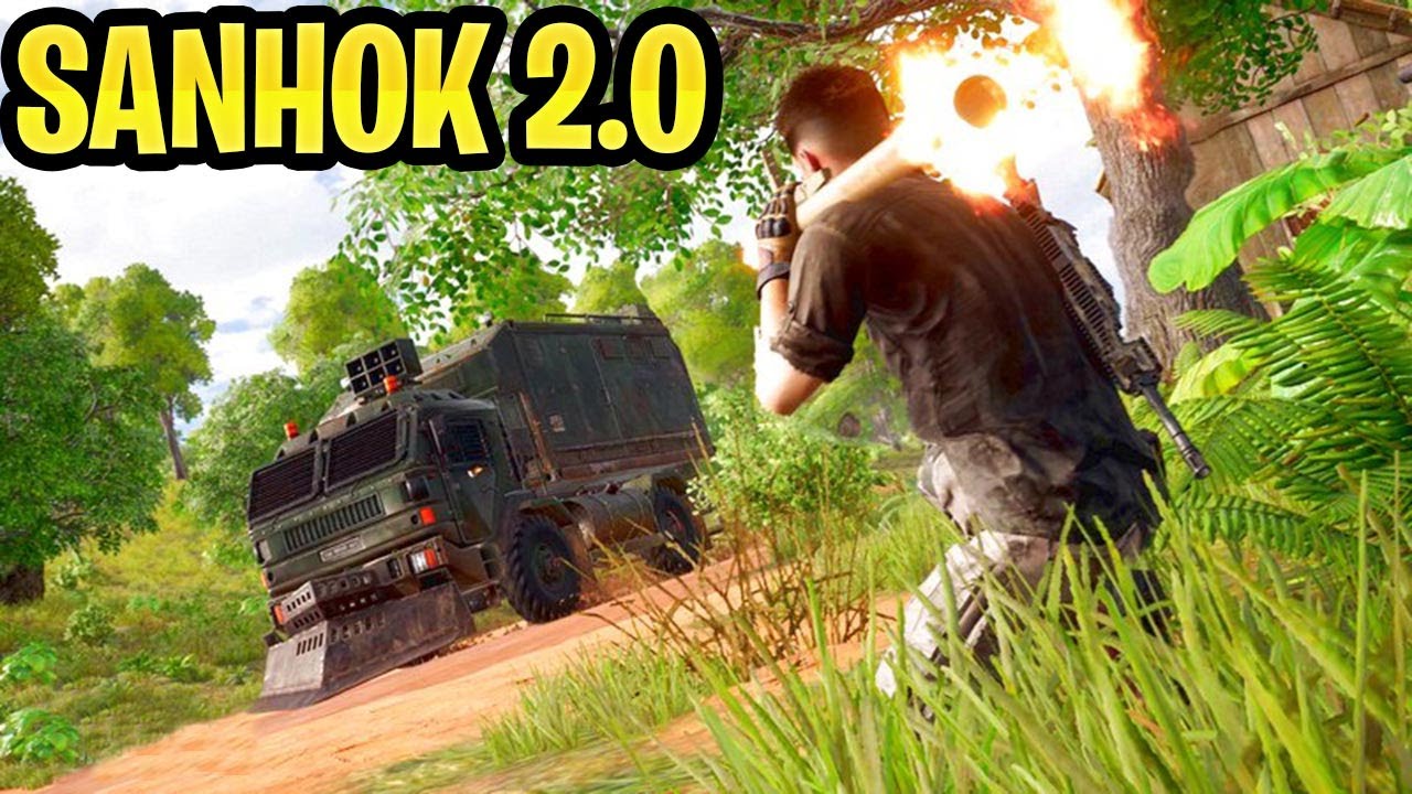 MI PRIMERA PARTIDA en SANHOK 2.0 de PUBG EN ULTRA - LLEGARA ESTE MAPA A PUBG MOBILE?