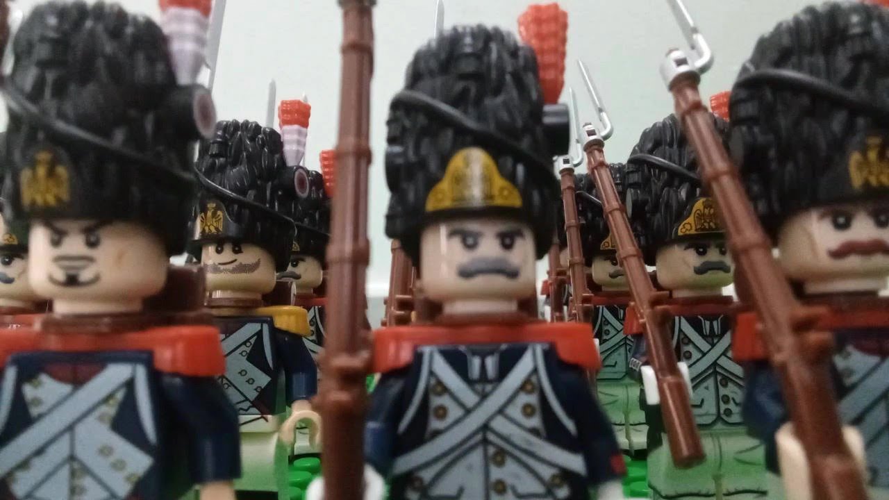 Epic Lego Stop Motion Battle of Waterloo, Part 4 (The Old Guard)