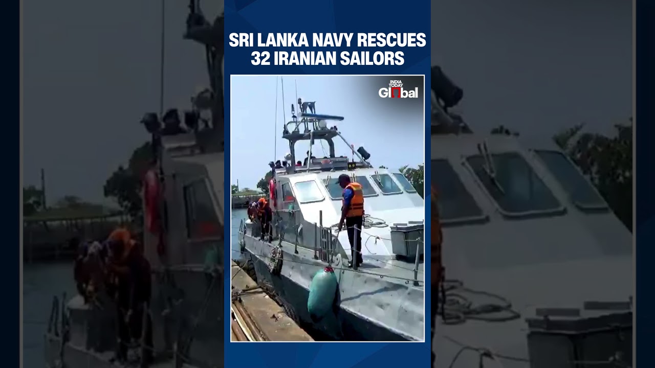 Sri Lanka Navy Rescues 32 Iranian Sailors After U.S. Submarine Sinks in the Indian Ocean