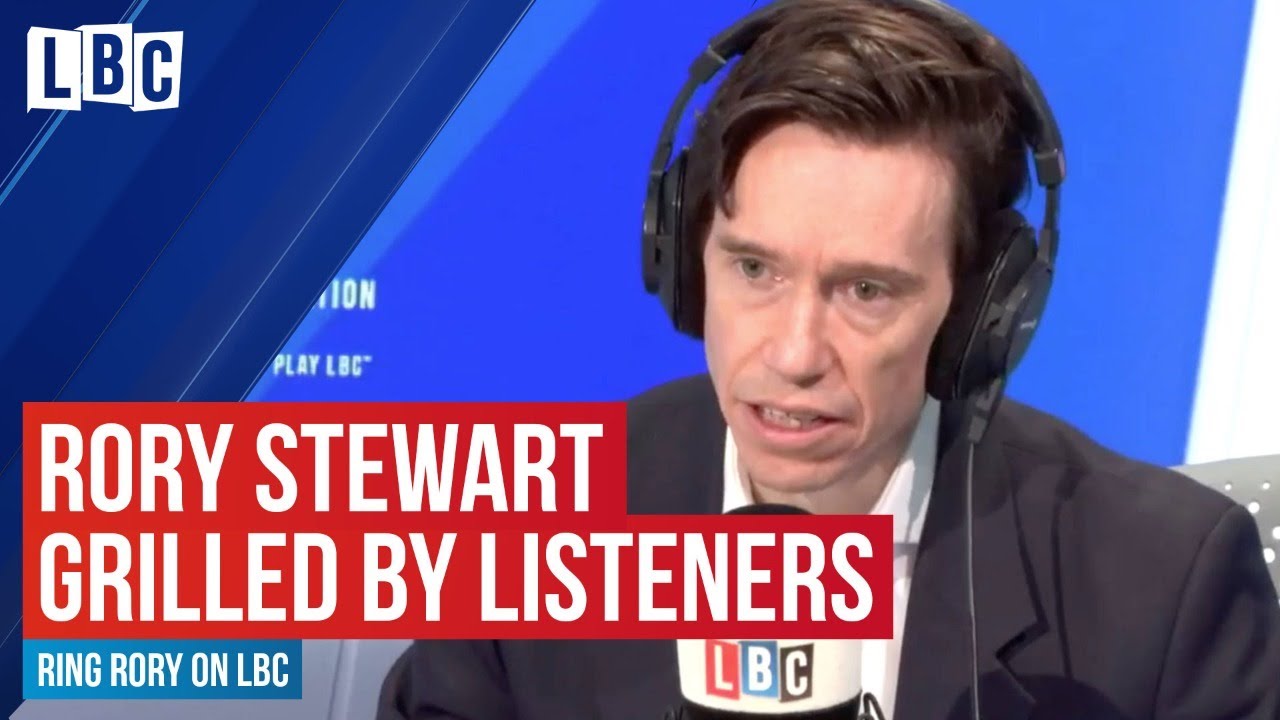 Ring Rory: London Mayoral candidate Rory Stewart grilled by LBC listeners
