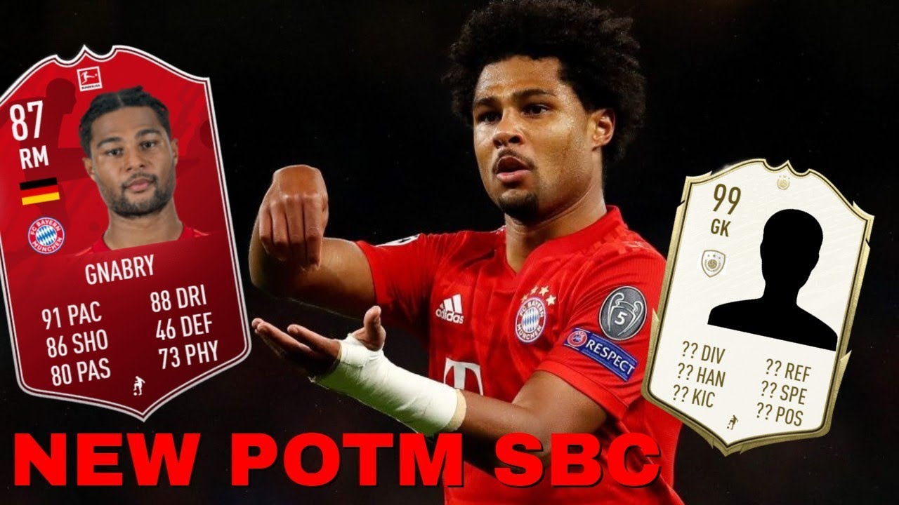 Amazing POTM Gnabry!! New Icon GK!