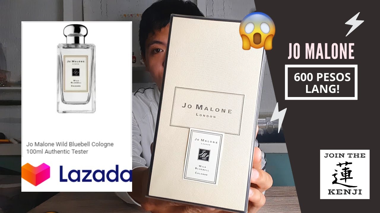 Jo Malone Wild Bluebell Cologne Unboxing Review from Lazada