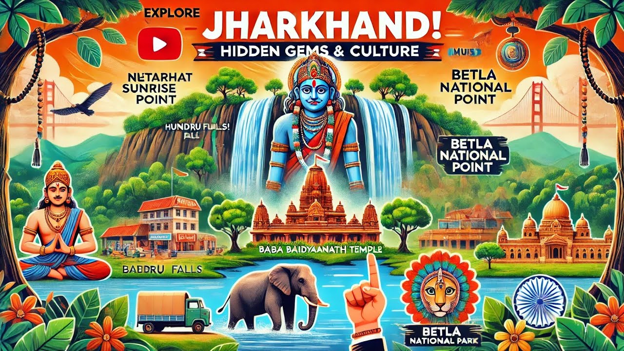Jharkhand: The Land of Forests, Tribes & Hidden Gems | Top Tourist Places & Culture Explained!