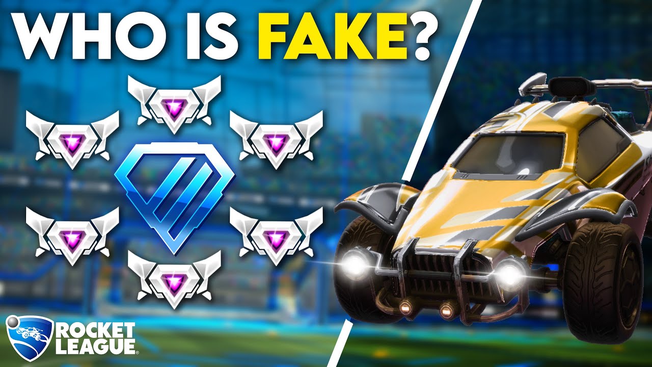 6 сверхзвуковых легенд против 1 секретного АЛМАЗНОГО (Odd Man Out Rocket League)