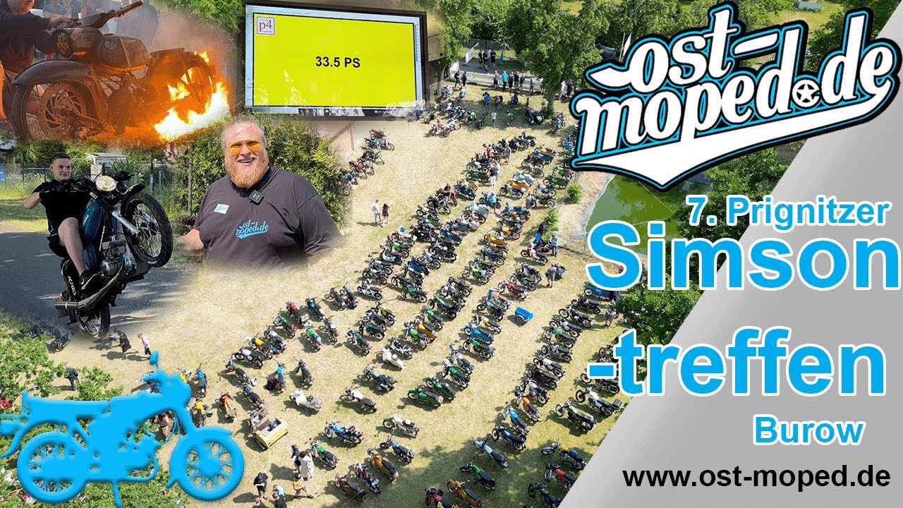 Die haben alle ne Vollmeise | 7. Simson - Treffen in Burow 2023