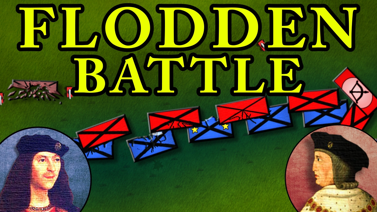 The Battle of Flodden 1513 AD