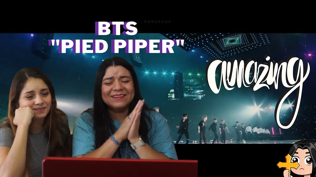 REACCIONANDO A BTS | Pied Piper |  Letra y Performance