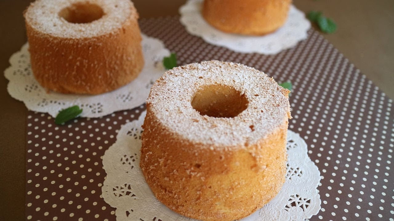 Mini Chiffon Cake～fluffy♪ミニシフォンケーキ ふんわり～