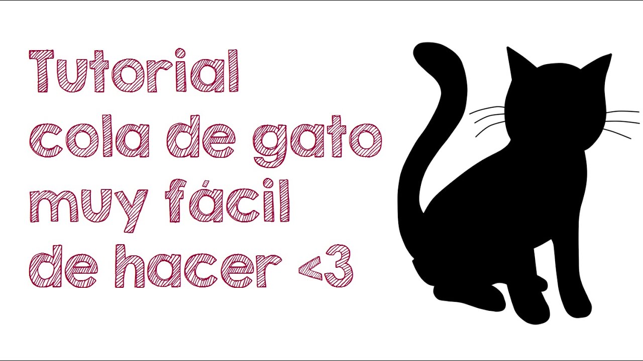 Cómo hacer cola de gato fácil ♡ DIY ♡ // Shiho Doriru