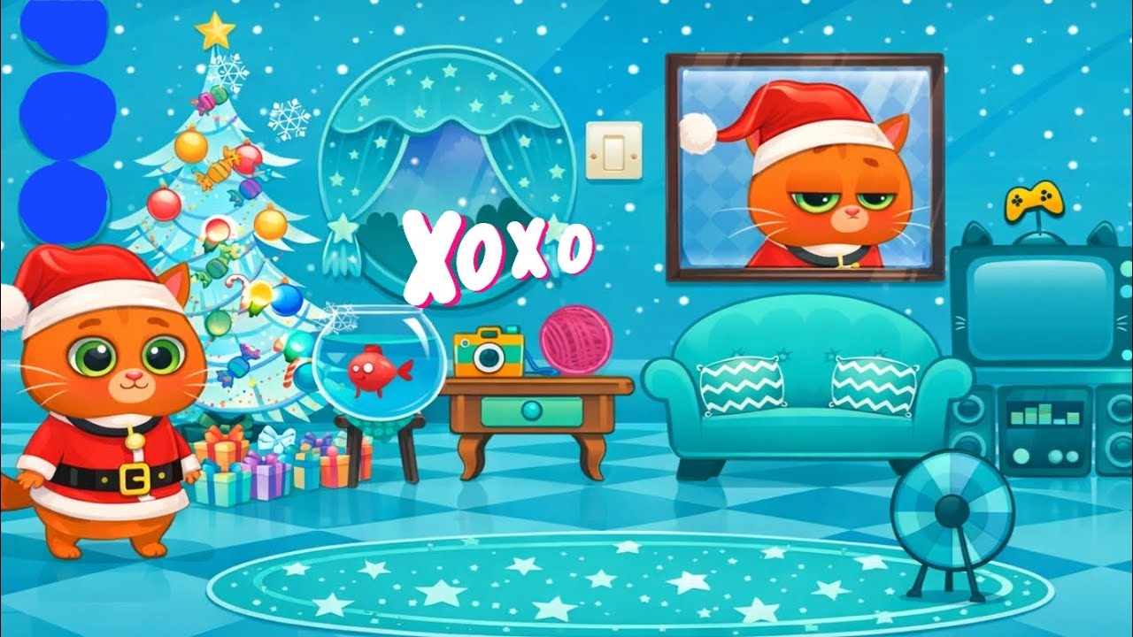Новорічний Бубу ❄️☃️пригоди Бубу | гра про милого котика Бубу | 1 серія 1 сезон