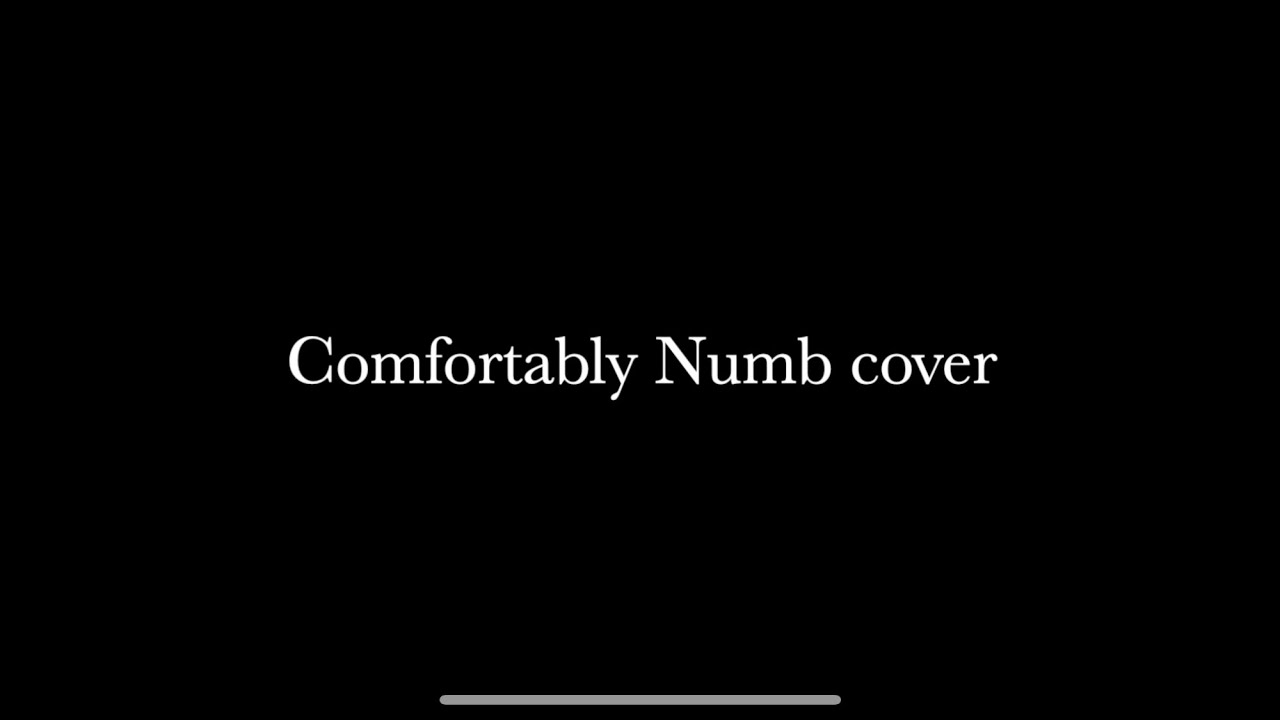 Comfortably Numb -  Pink Floyd Cover - J.D.L Hugh Caldwell & Preston Smith