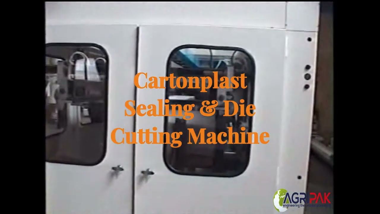 PP Hollow Profile (Cartonplast) Sealing & Die Cutting Machine