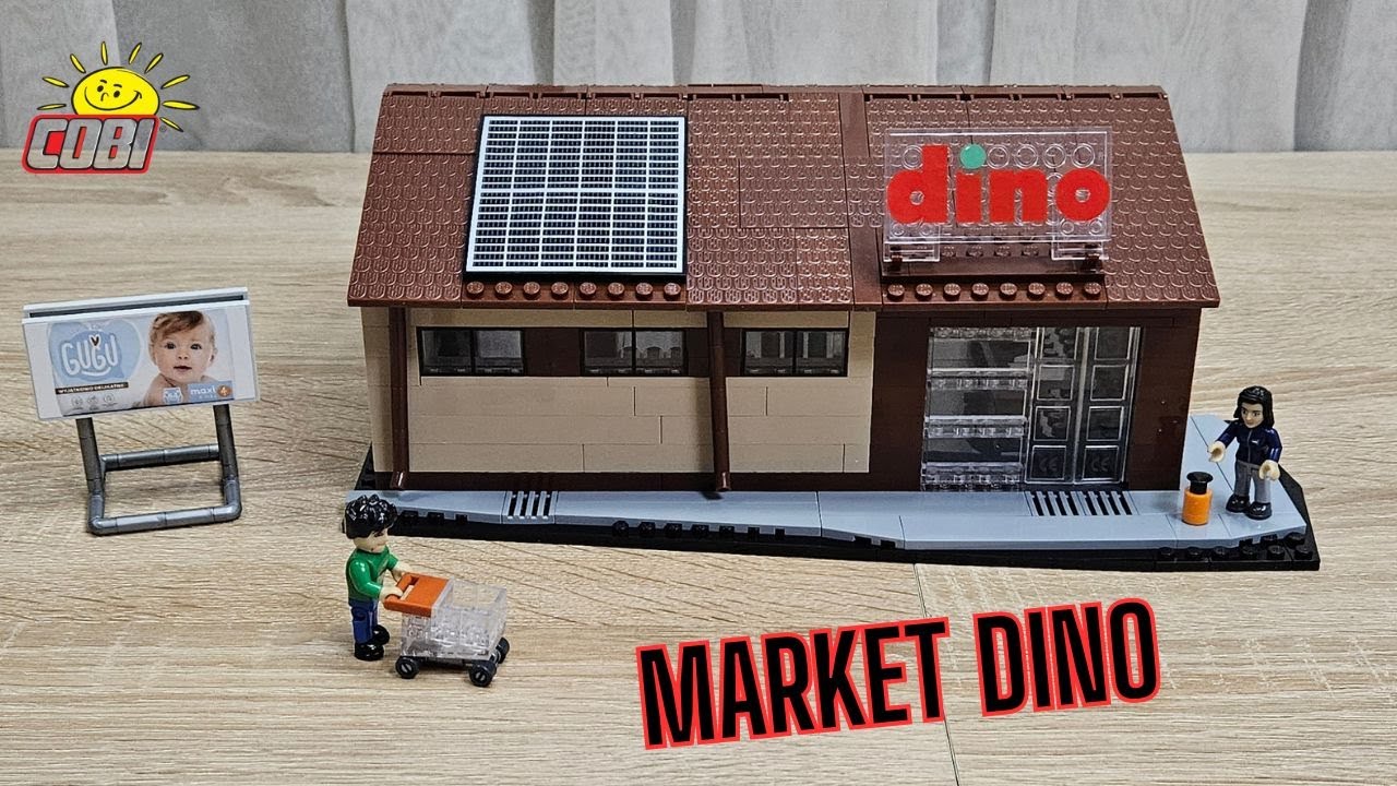 Market Dino - Cobi Blocks 1386 🦖🏪