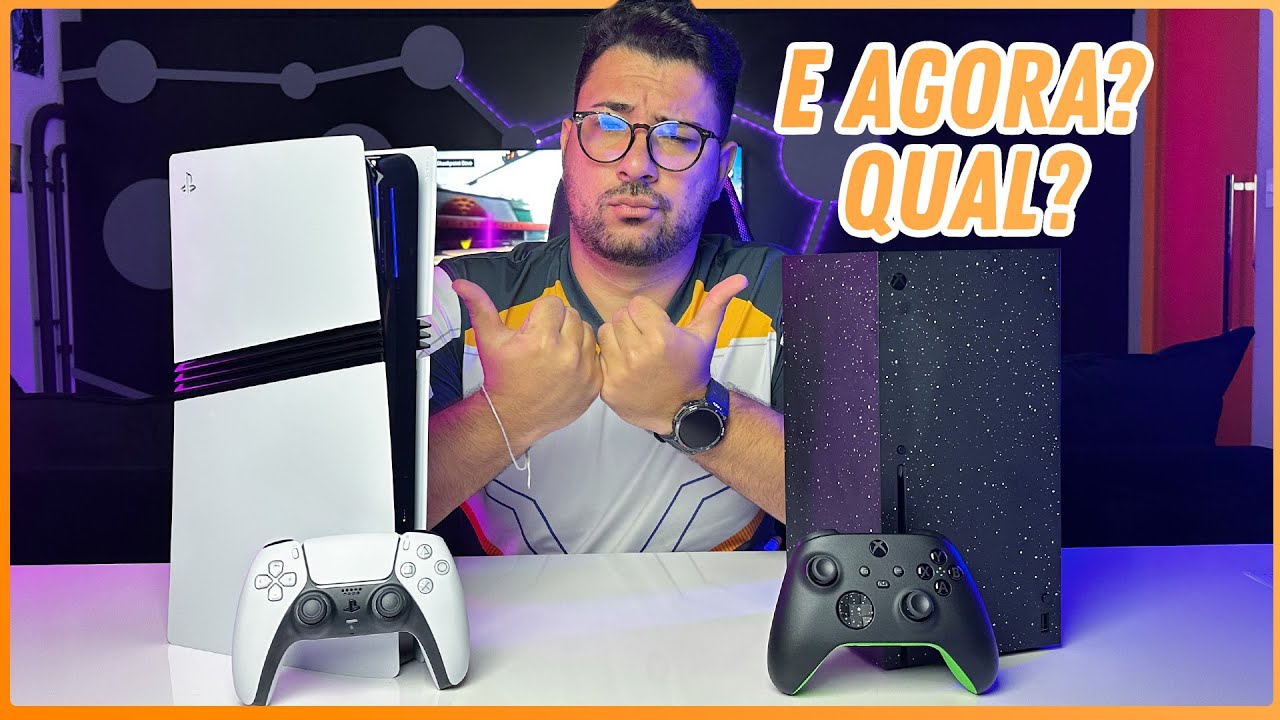 PLAYSTATION 5 PRO OU XBOX SERIES X 2TB? QUAL ESCOLHER?